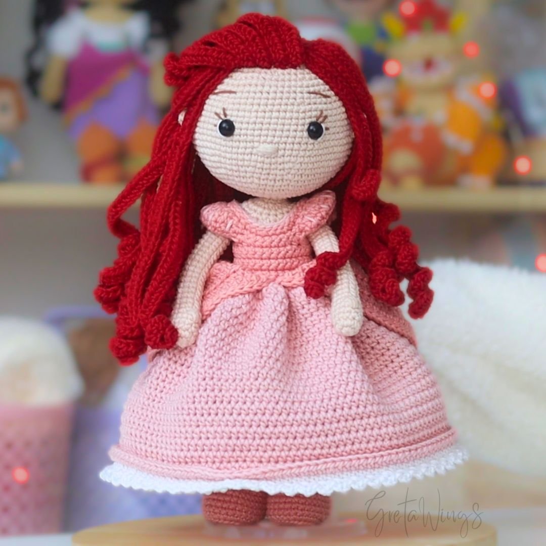 Paquete de Patrones de Ariel Amigurumi – Tres Diseños (Descarga Digital) product image (10)