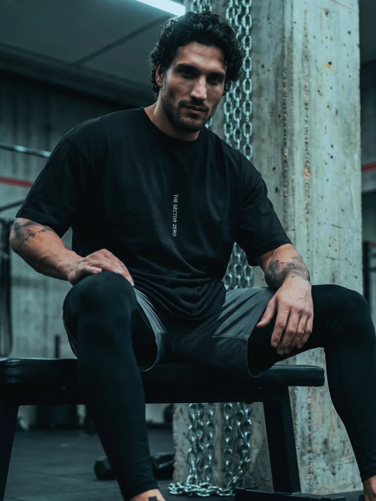 THE SECTOR ZERO™: 'Silence' Heavyweight Oversized Tee product image (9)