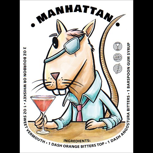MANHATTAN
Novi koktel u UTOP1A kolekciji COCKTAILS.
Svaka majica sadrži i osnovni recept. Uskoro stižu i novi popularni kokte...