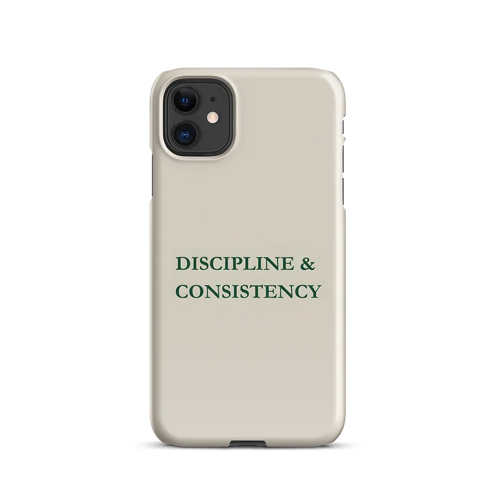 Discipline & Consistency Snap Case for iPhone® product image (24)