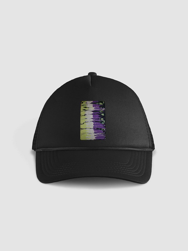 Pride Month Non Binary Flag Pouring art product image (1)