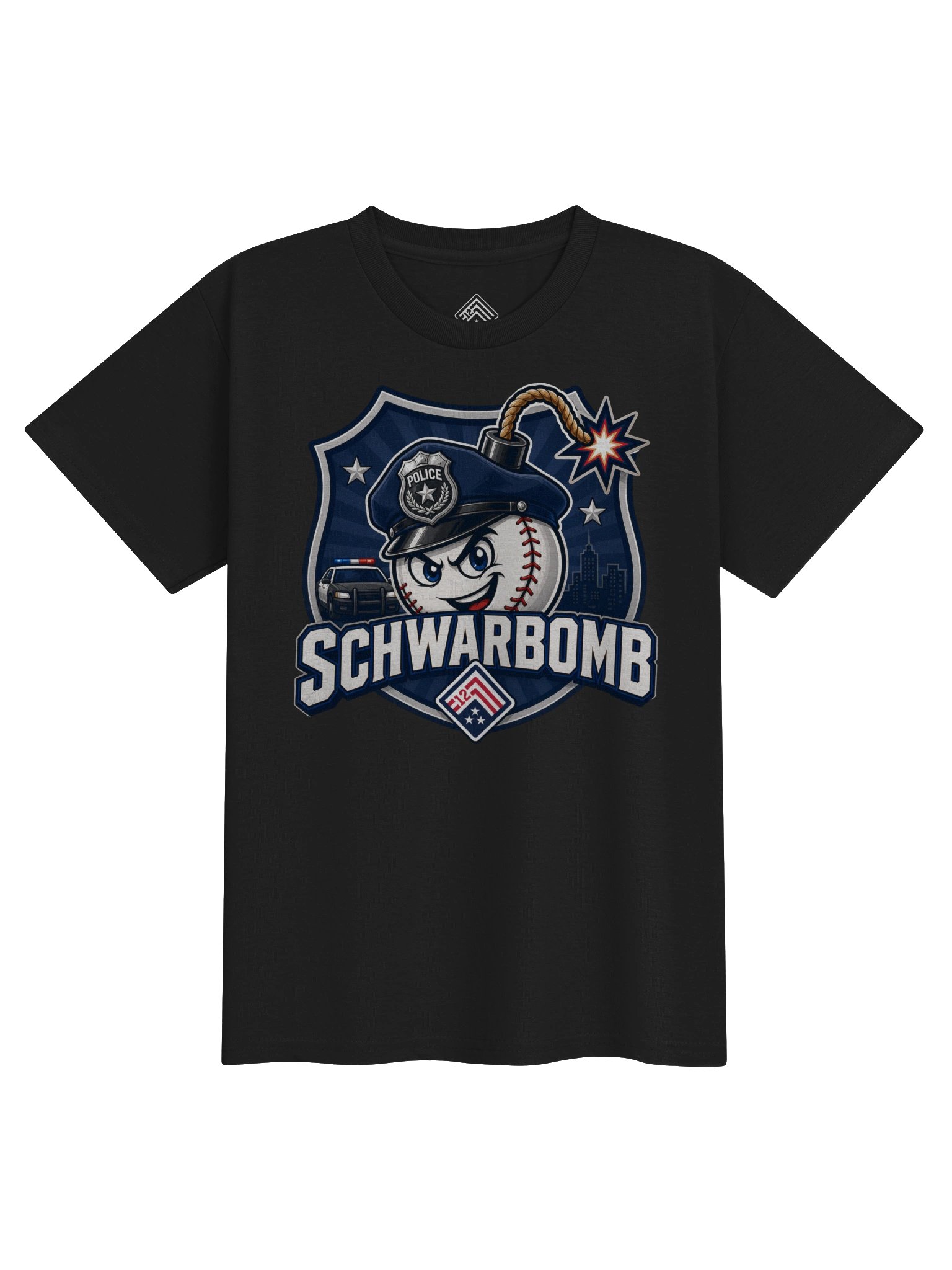 Schwarbomb Buddy (POLICE) KIDS T Shirt product image (1)