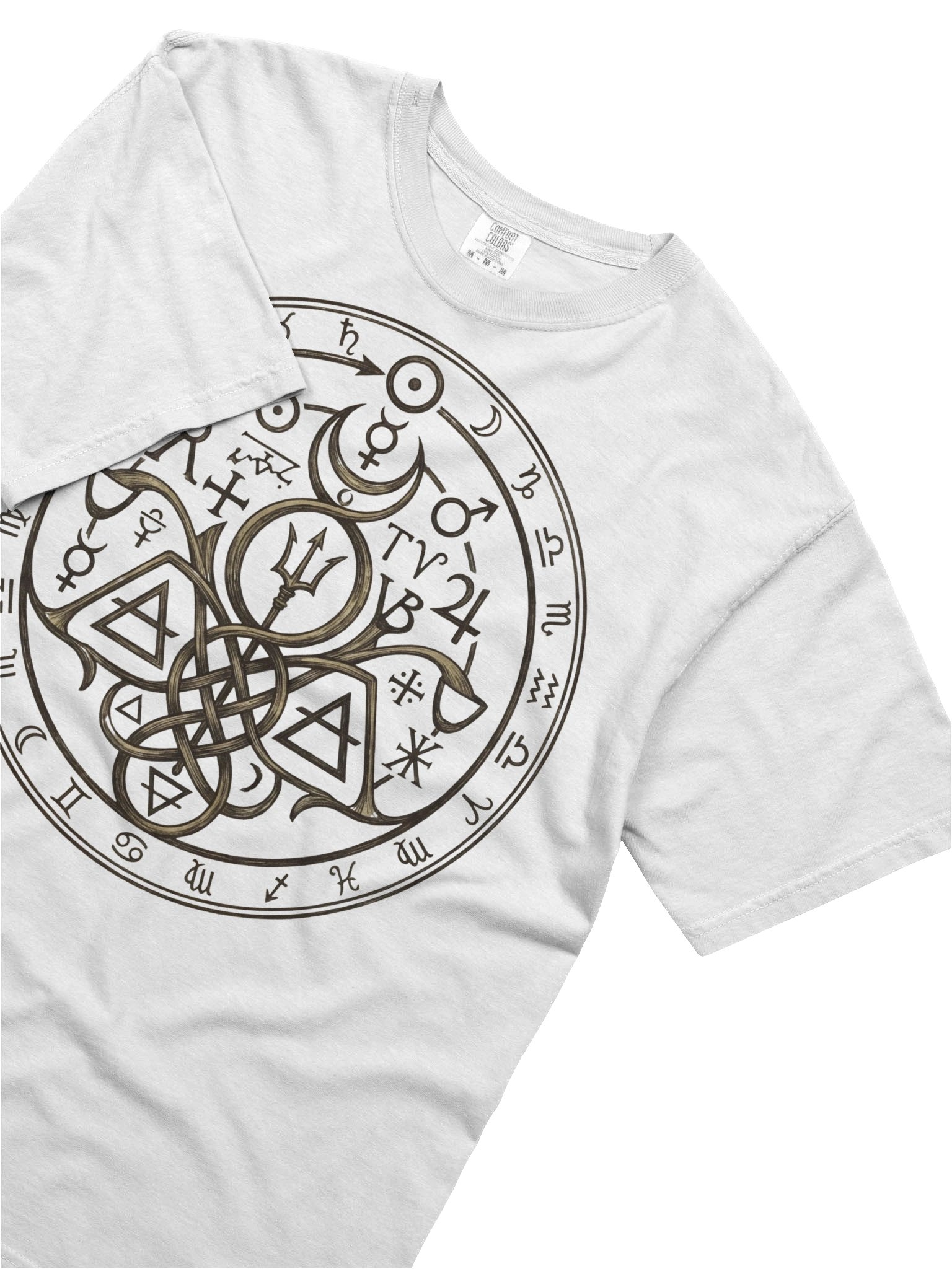 Mystic Symbols Circle T-Shirt product image (5)