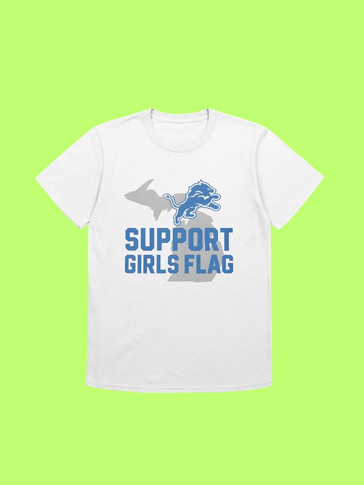 Support Girls Flag Detroit Lions Shirt product image (212)