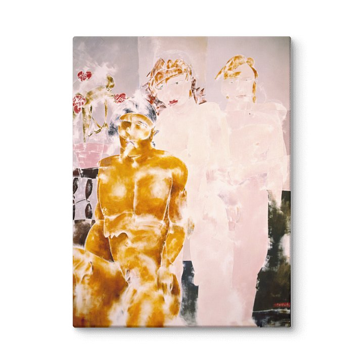 What Holds Us All (1984) on canvas (30" x 40") product image (2)