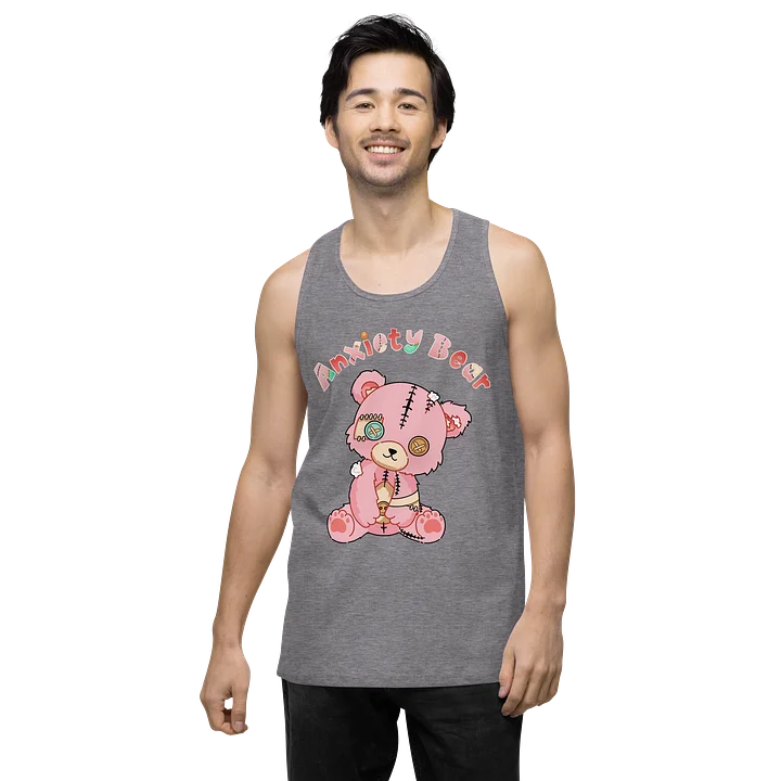 Anxiety Bear Men's Tank Top product image (35)