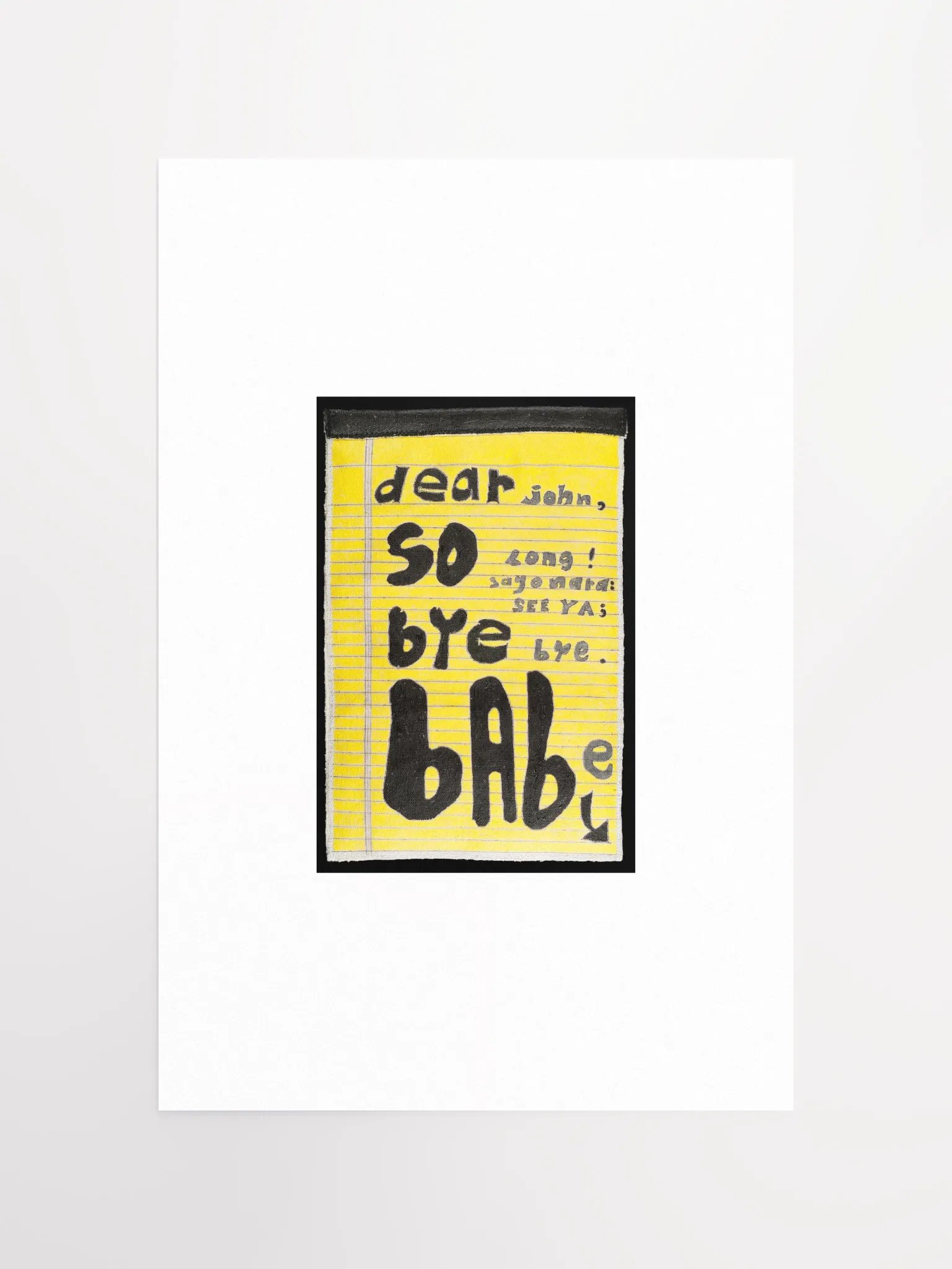 Dear John Print product image (5)