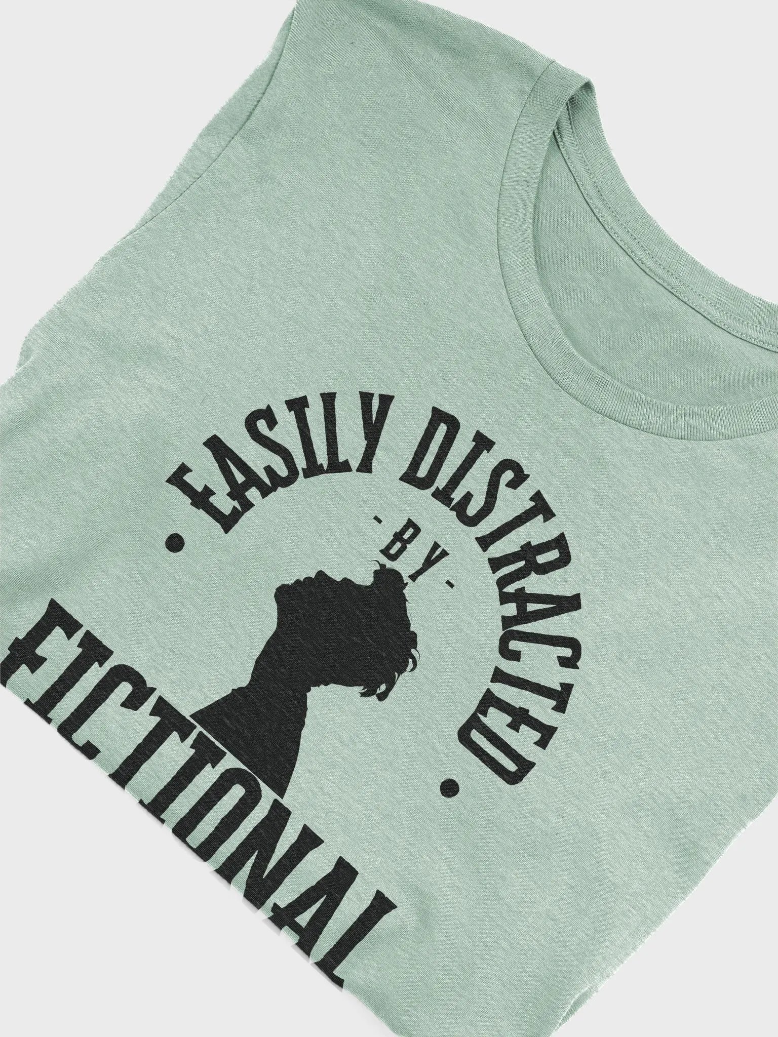 Easily Distracted Fictional Men shirt Black product image (46)