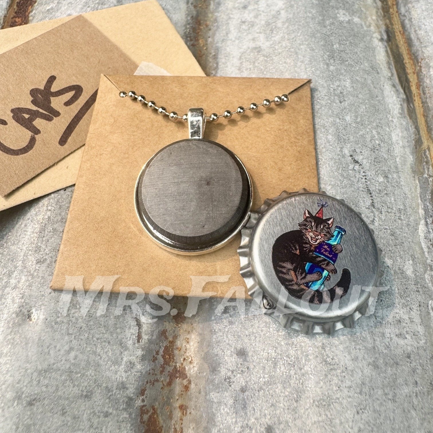 Cap Necklace (Chrome Finish) product image (1)
