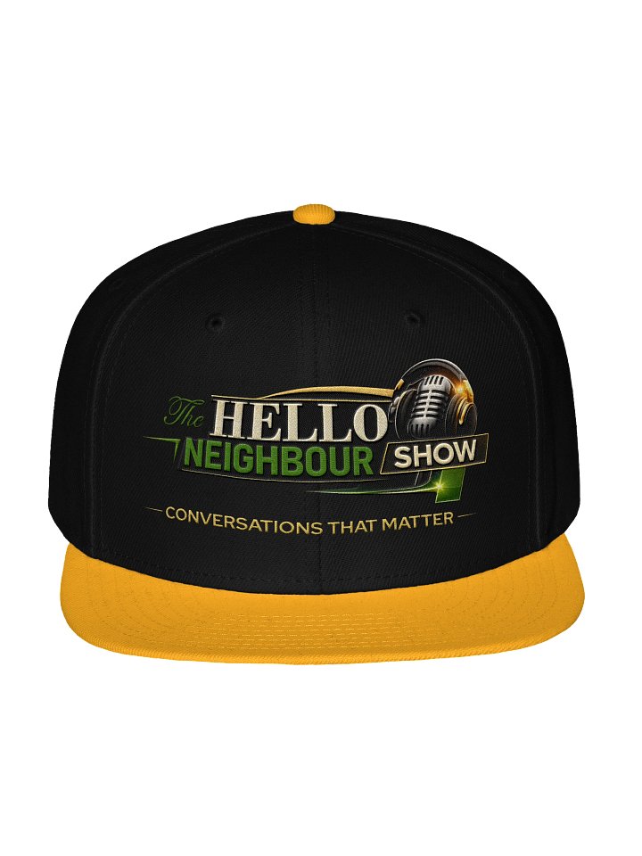 The Hello Neighbour Podcast Embroidered Logo Otto Cap product image (1)