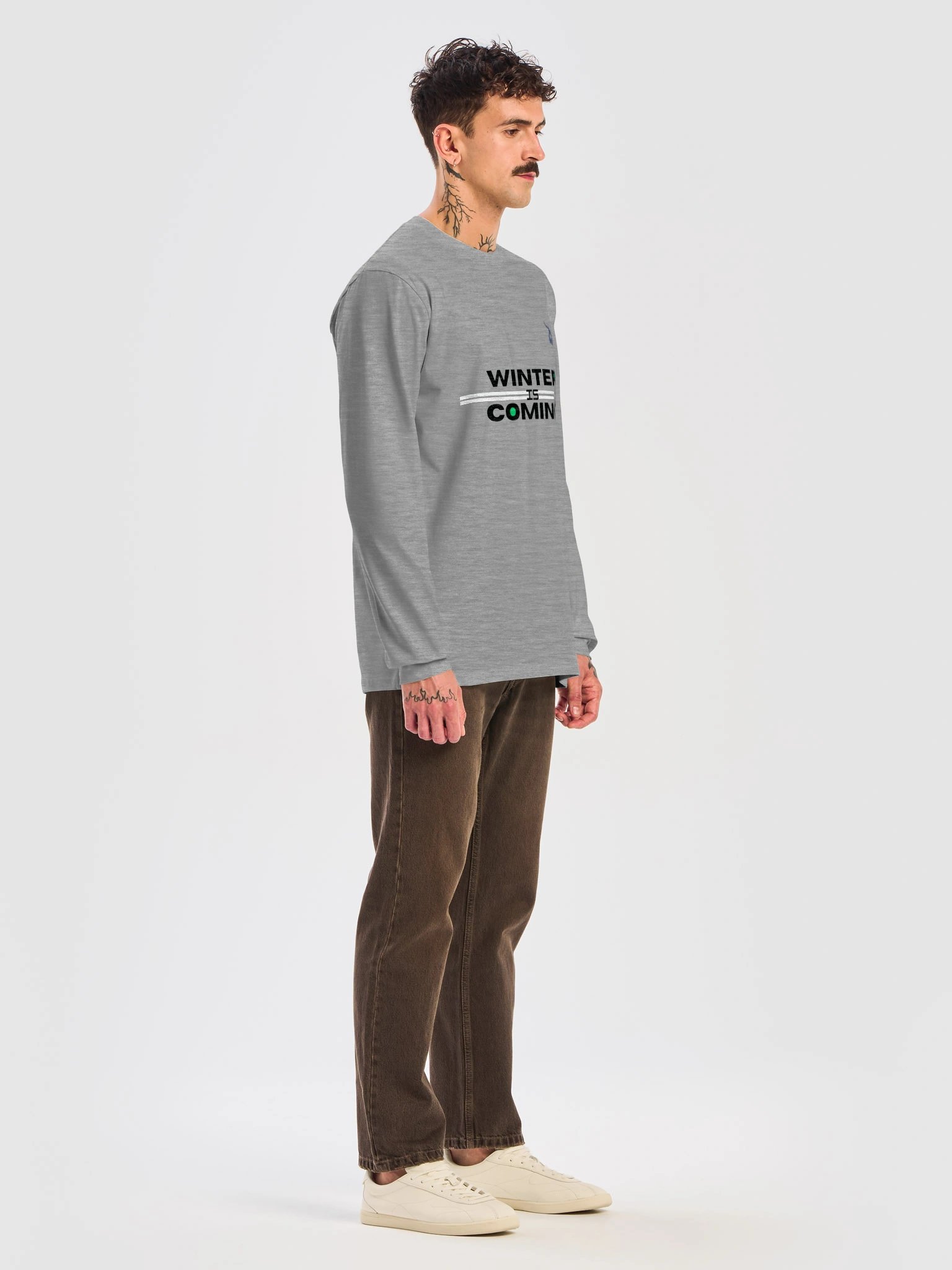 AQRA Minimal Logo Long Sleeve Tee product image (1)