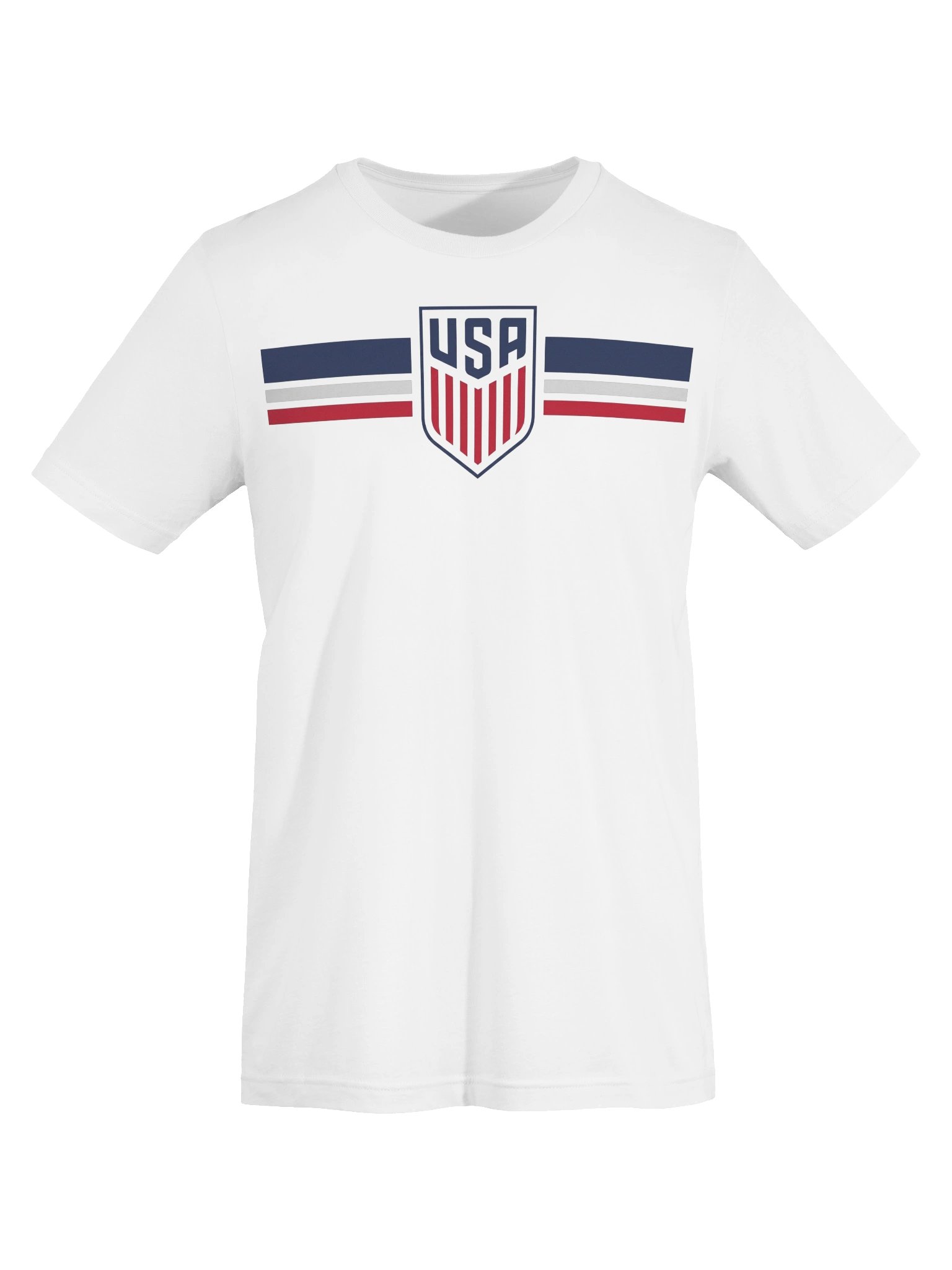USA Soccer Crest Stripe Women's Fan Tee 2026 World Cup Football Tournament product image (5)