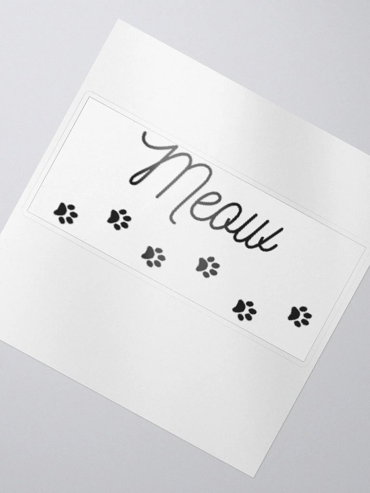 Meow Sticker product image (2)