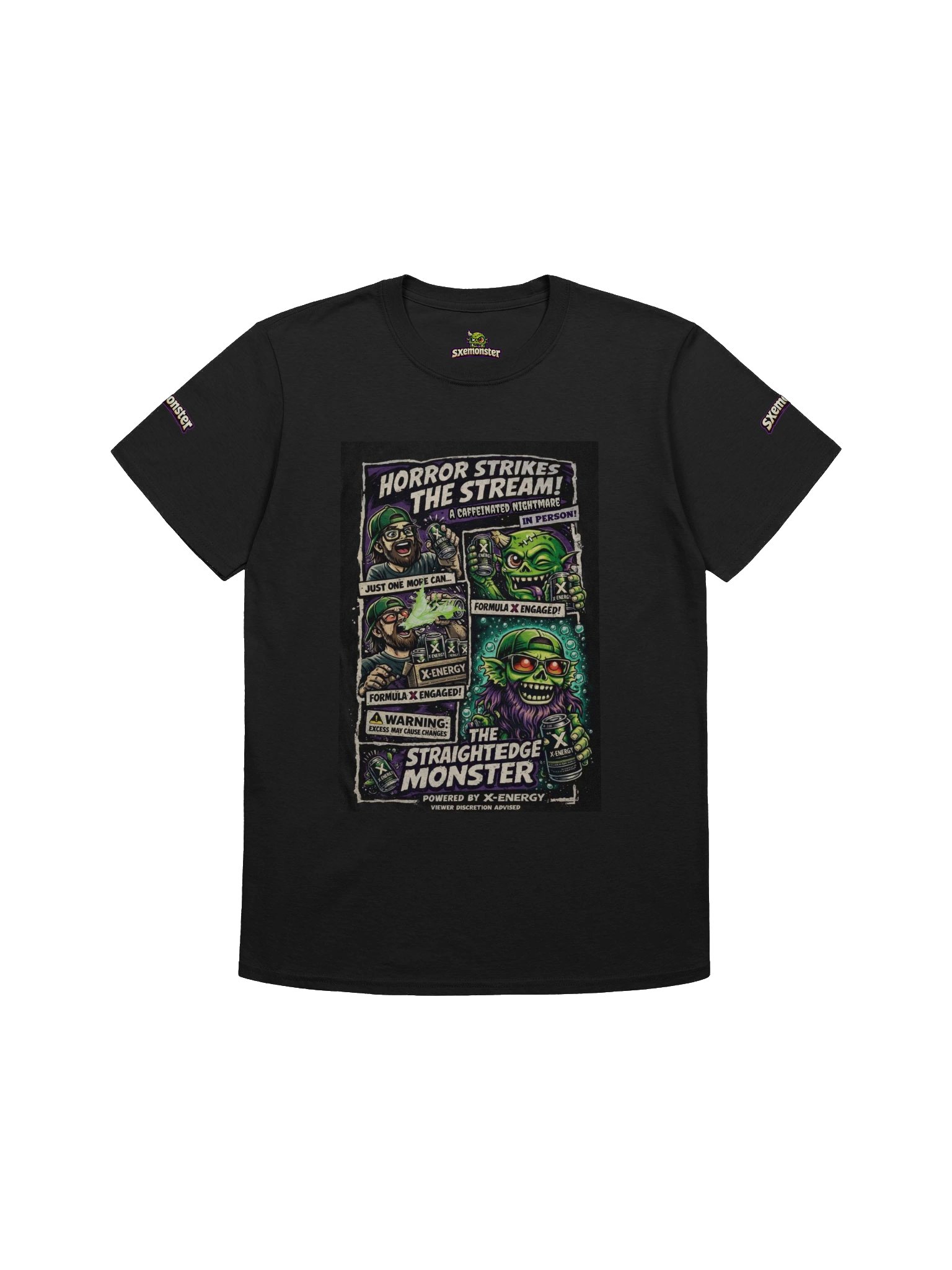 Straightedge Monster Lore Tee product image (1)