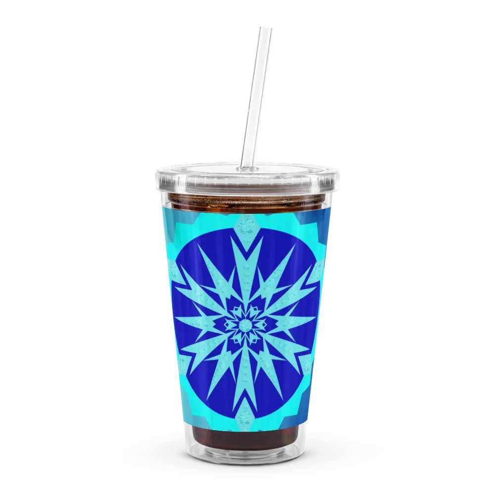 snowflake drinking cup product image (7)