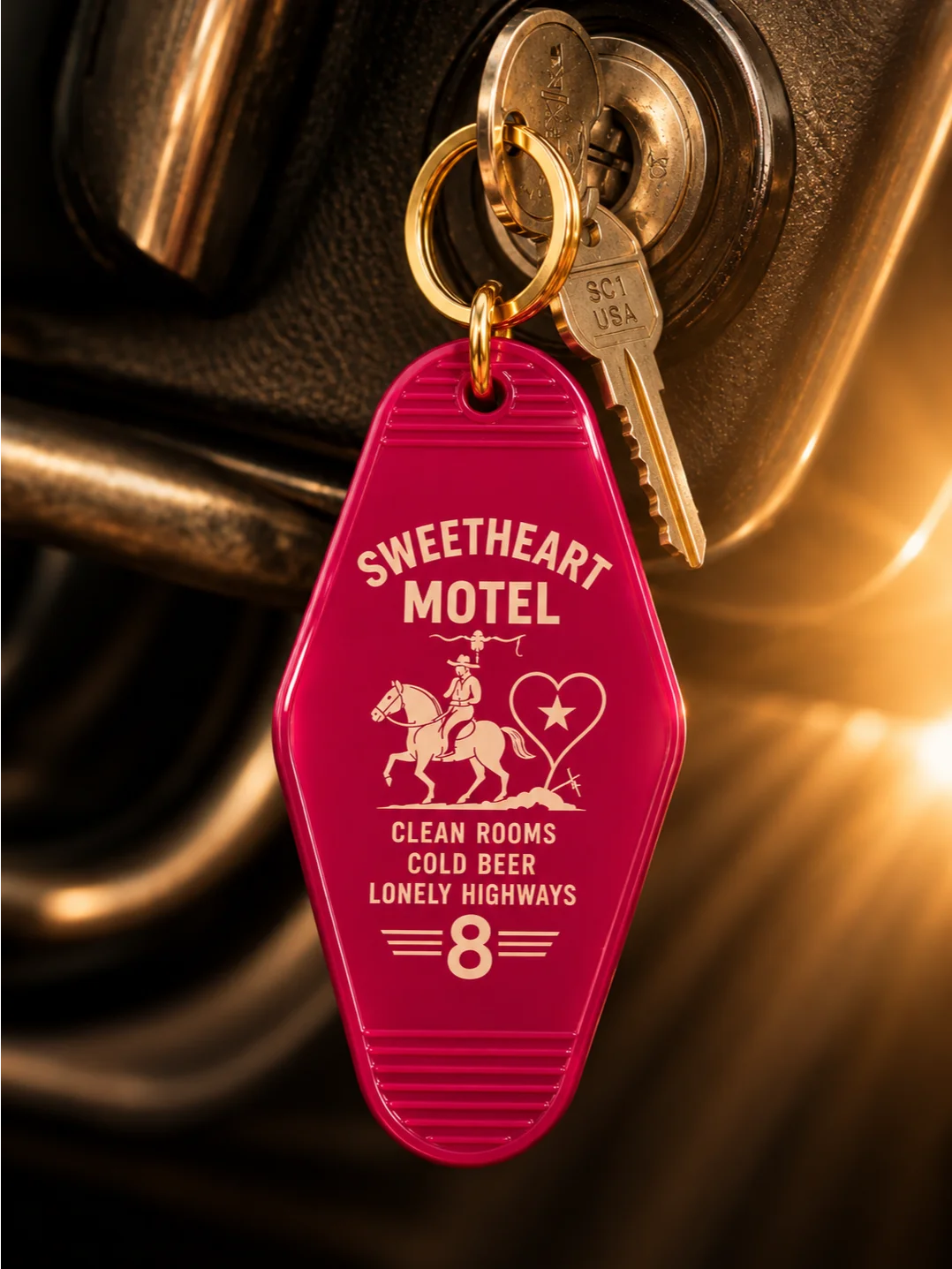 Sweetheart Motel Keychain product image (2)