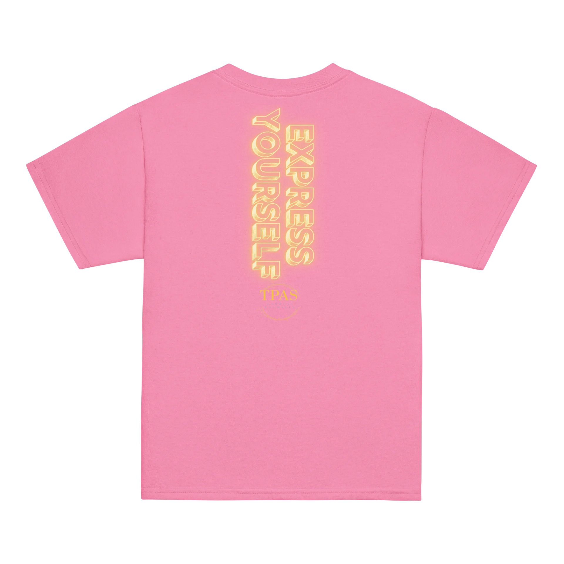 Midnight Glow Express Yourself Youth T-Shirt (Yellow) product image (5)
