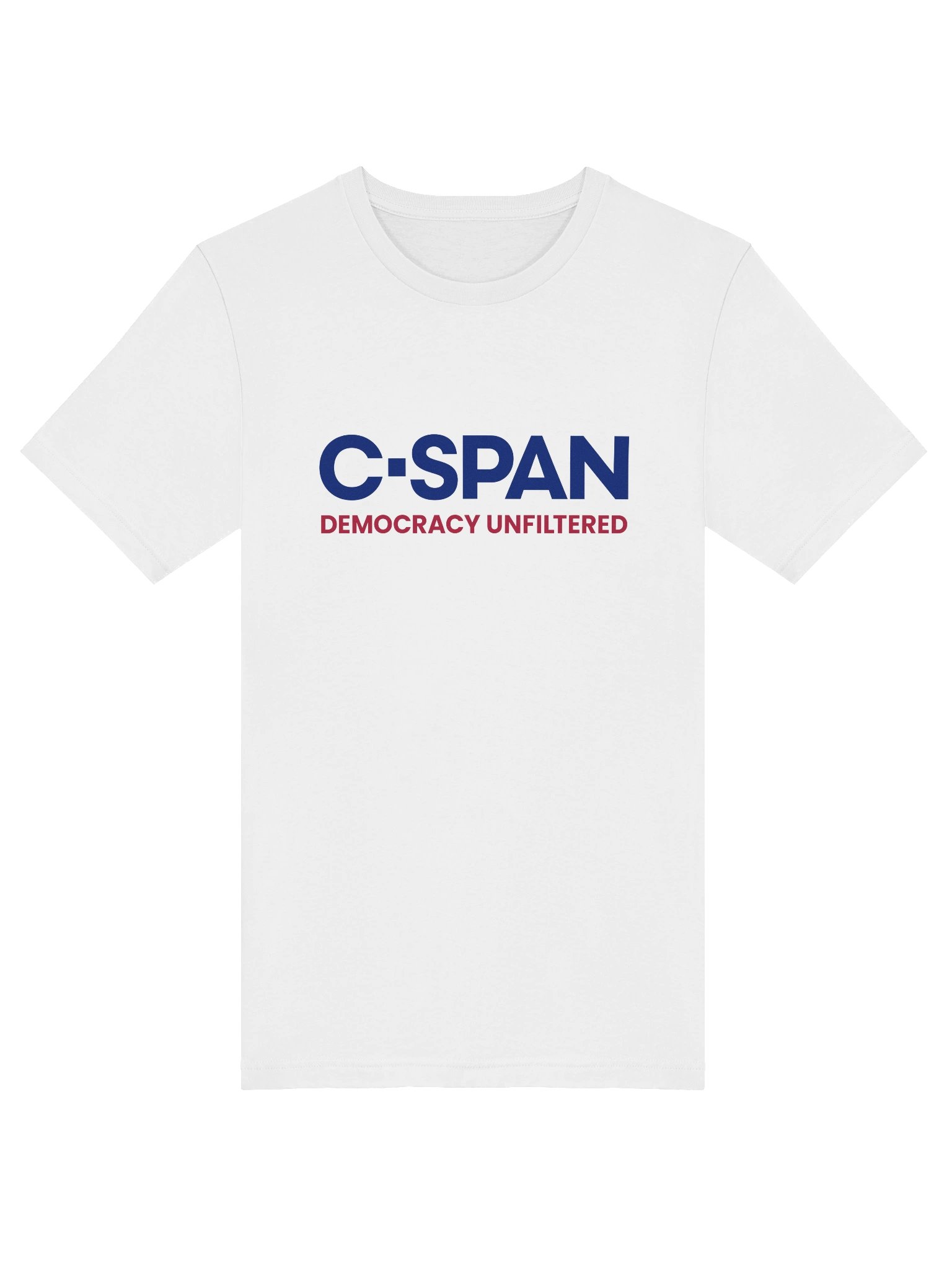 C-SPAN Democracy Unfiltered White T-shirt product image (3)