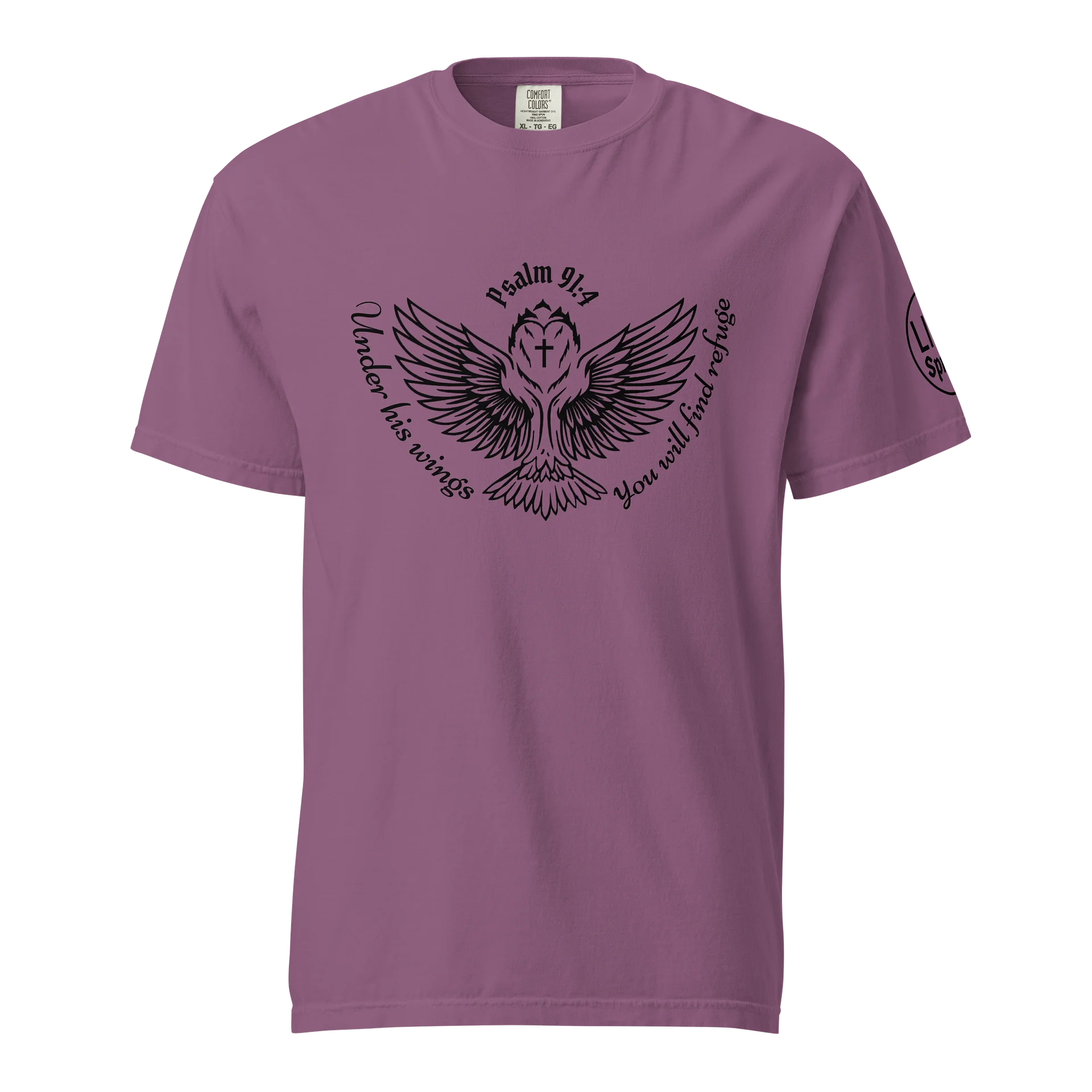 Biblical Tshirt God wings product image (1)