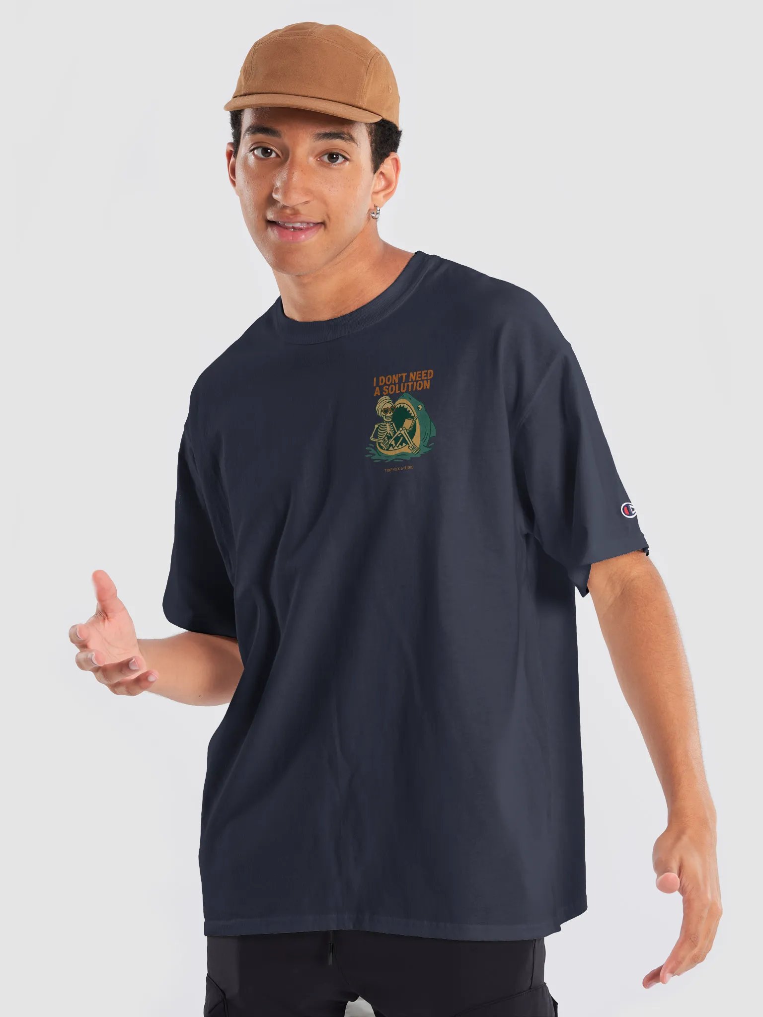 “I Don’t Need a Solution” Relaxed Fit Tee product image (30)