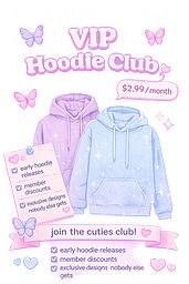 💫VIP Hoodie Club💫