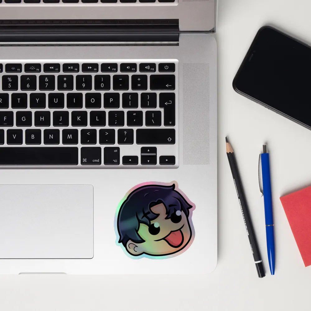 Blep Holographic Sticker product image (12)