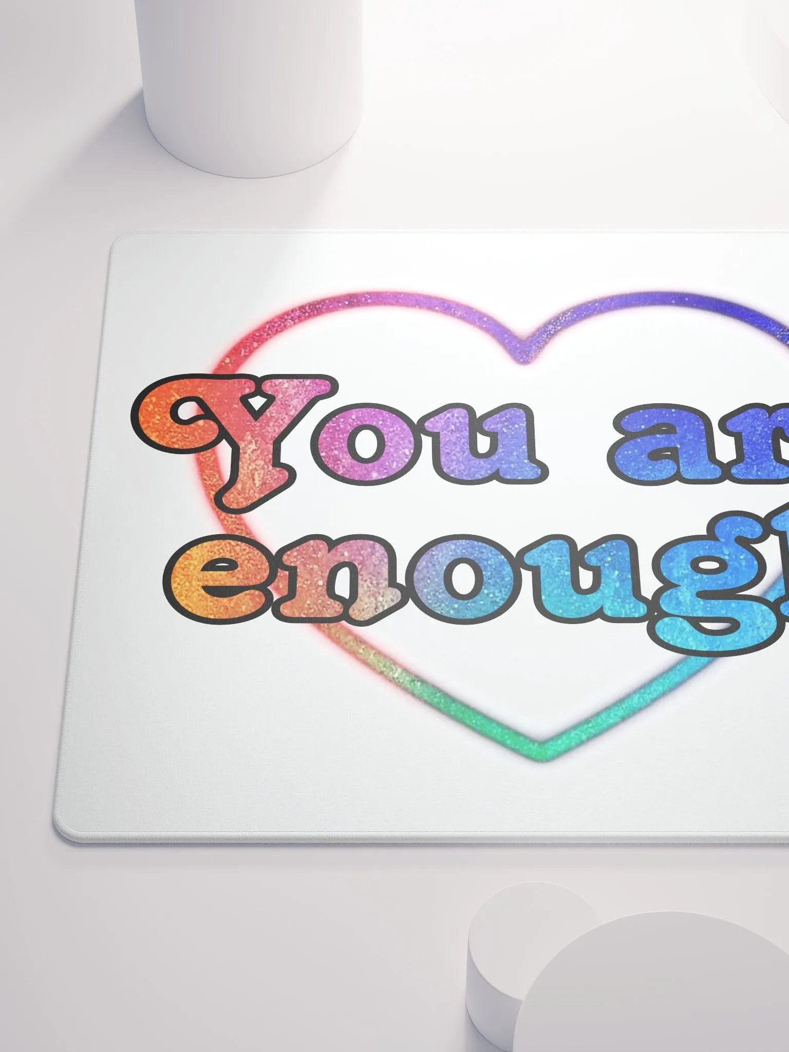 You are enough Gaming Mousepad product image (6)