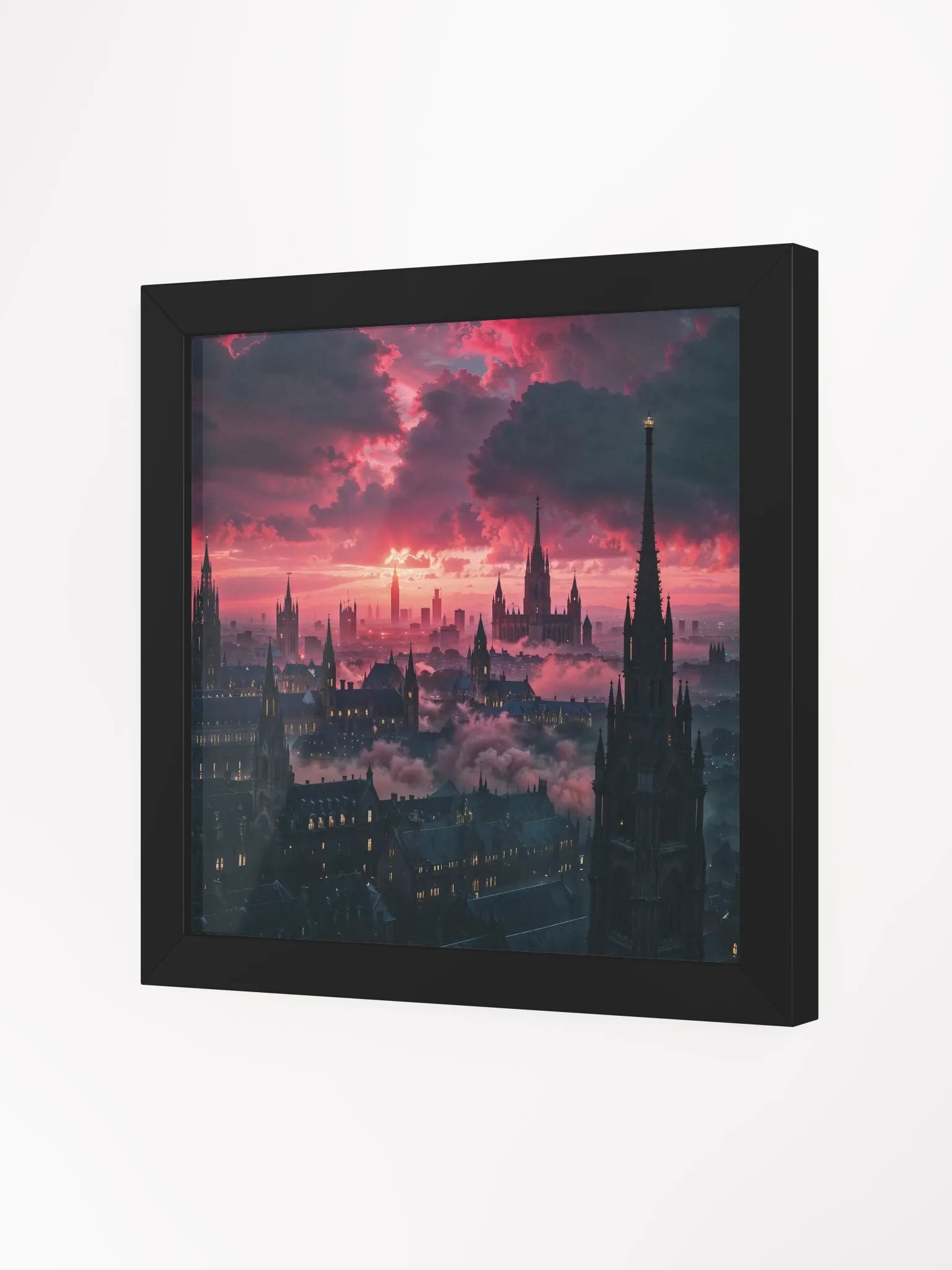 Crimson Ascendancy Framed Print product image (17)