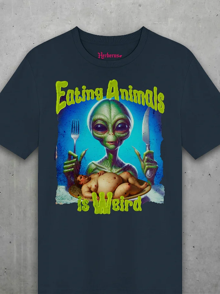Eating Animals Is Weird Tee product image (1)
