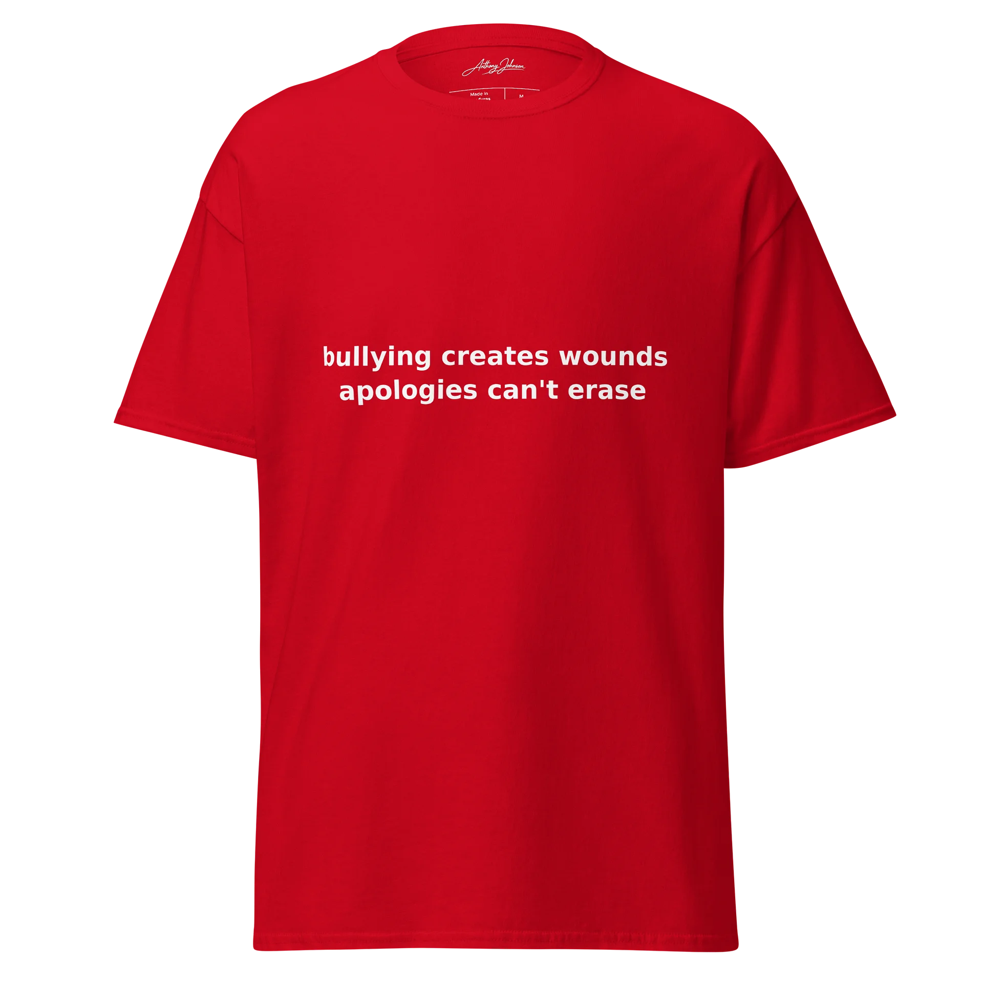 Bullying Creates Wounds Tee product image (1)