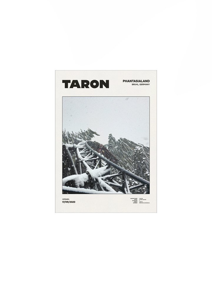 Taron in the Snow Premium Poster product image (1)