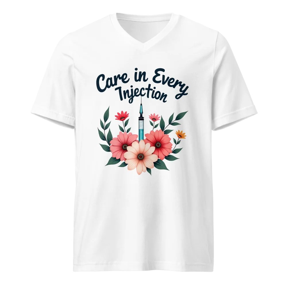 Bloom & Care V-Neck Tee product image (1)