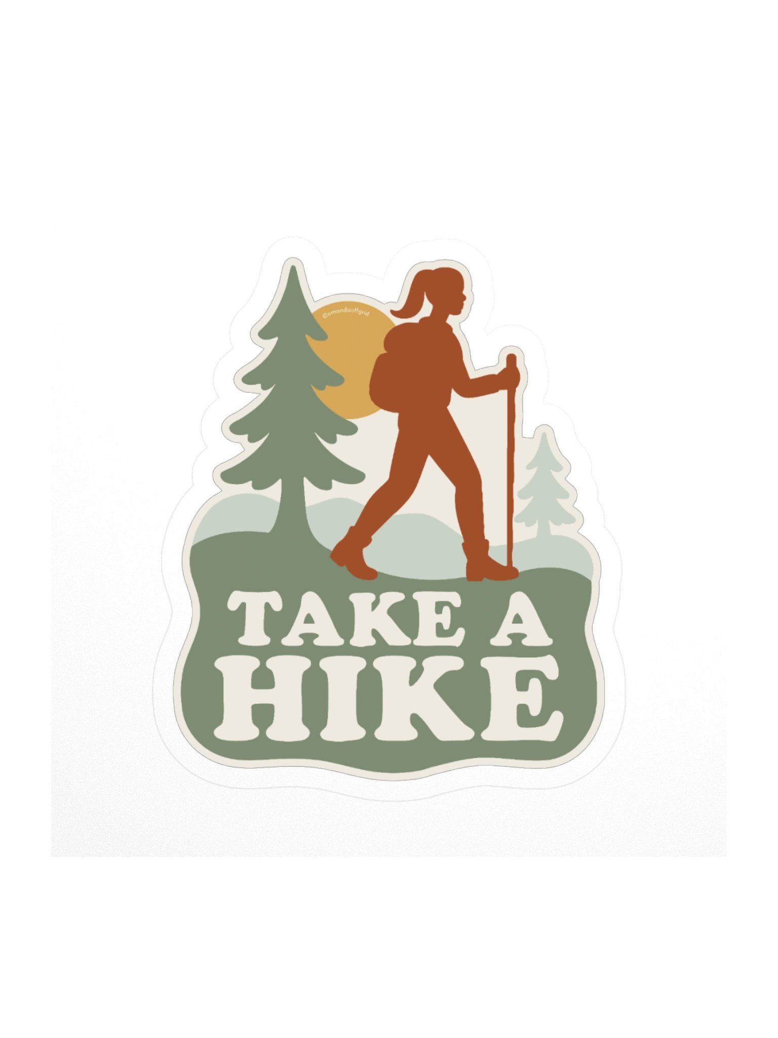 Take A Hike Sticker product image (1)