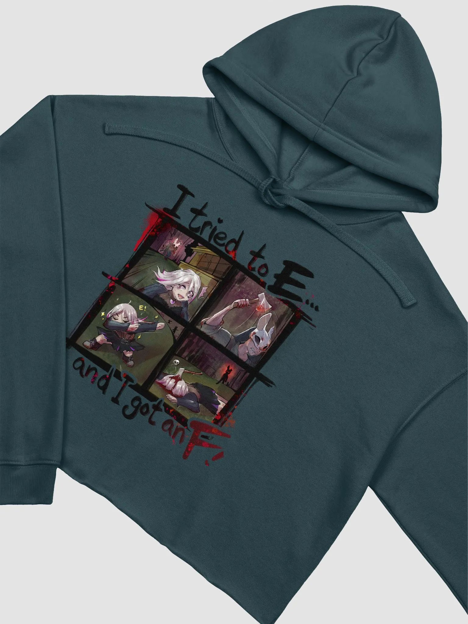 Dead Hard Gang (Cropped Hoodie) product image (24)