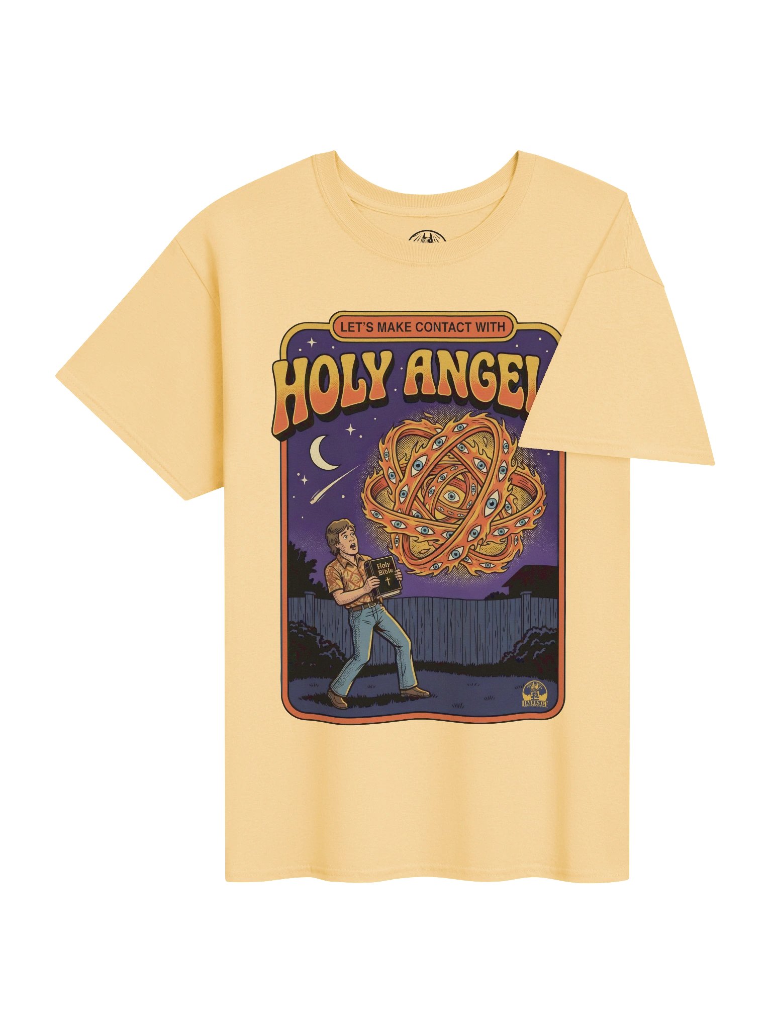 "Let's Make Contact With Holy Angels" Tee product image (34)