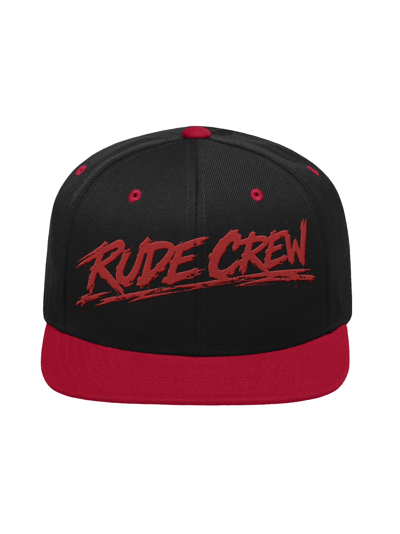 Rude Crew Red/Black Snap Back product image (1)