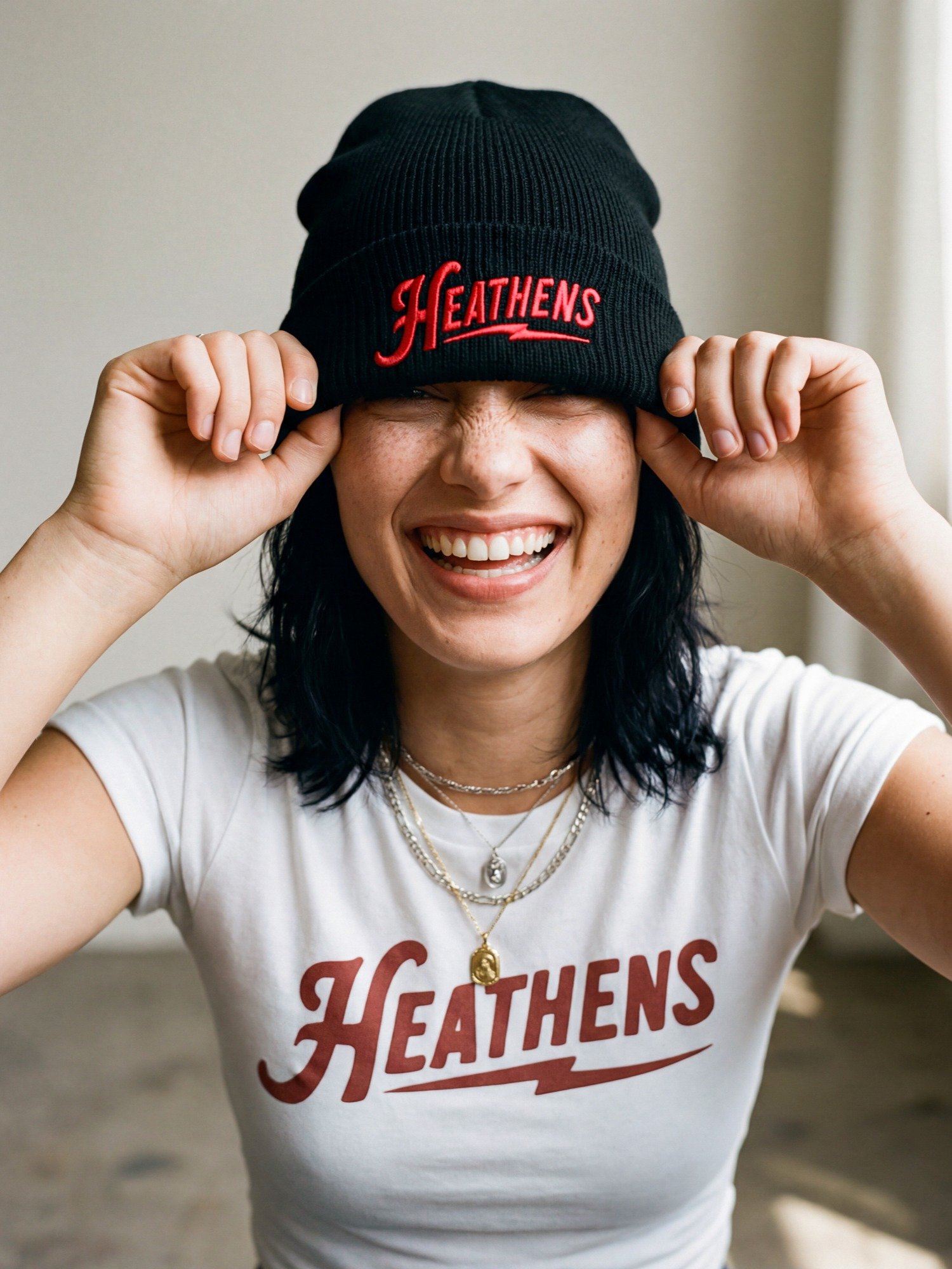 Heathens Scarlet Logo Beanie product image (1)