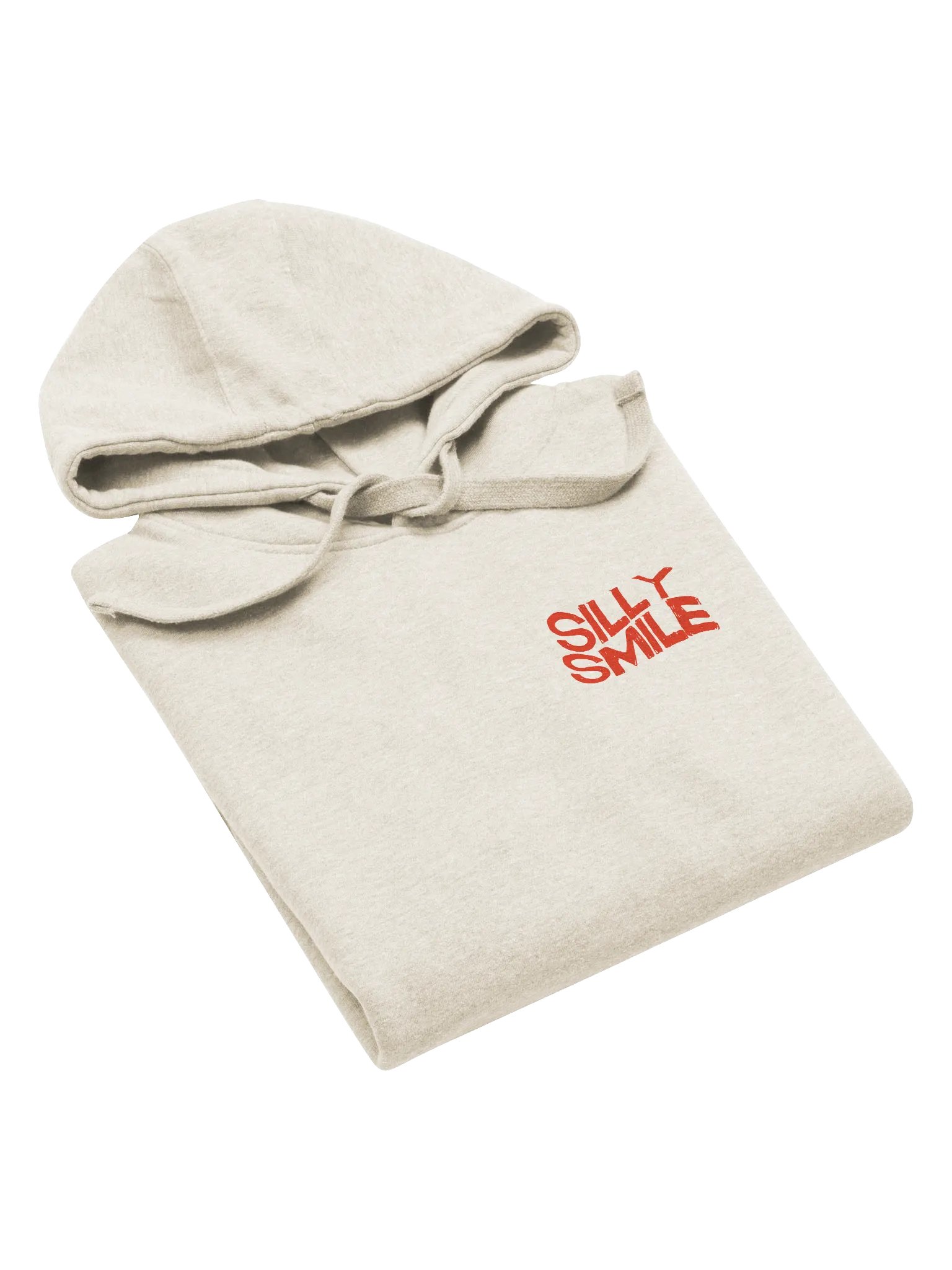 Silly Smile Hoodie White product image (5)