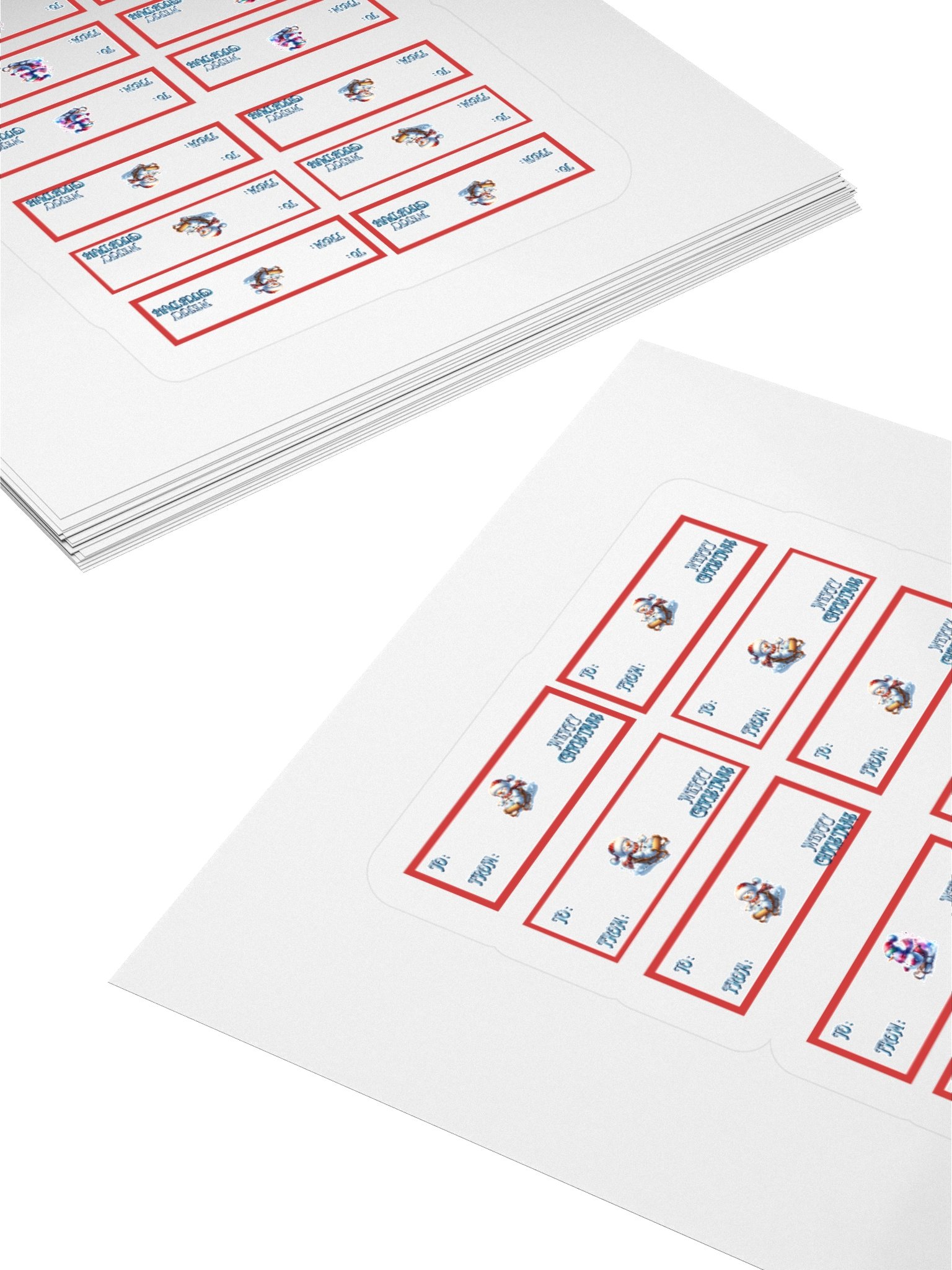 SNOWMEN MERRY CHRISTMAS product image (10)