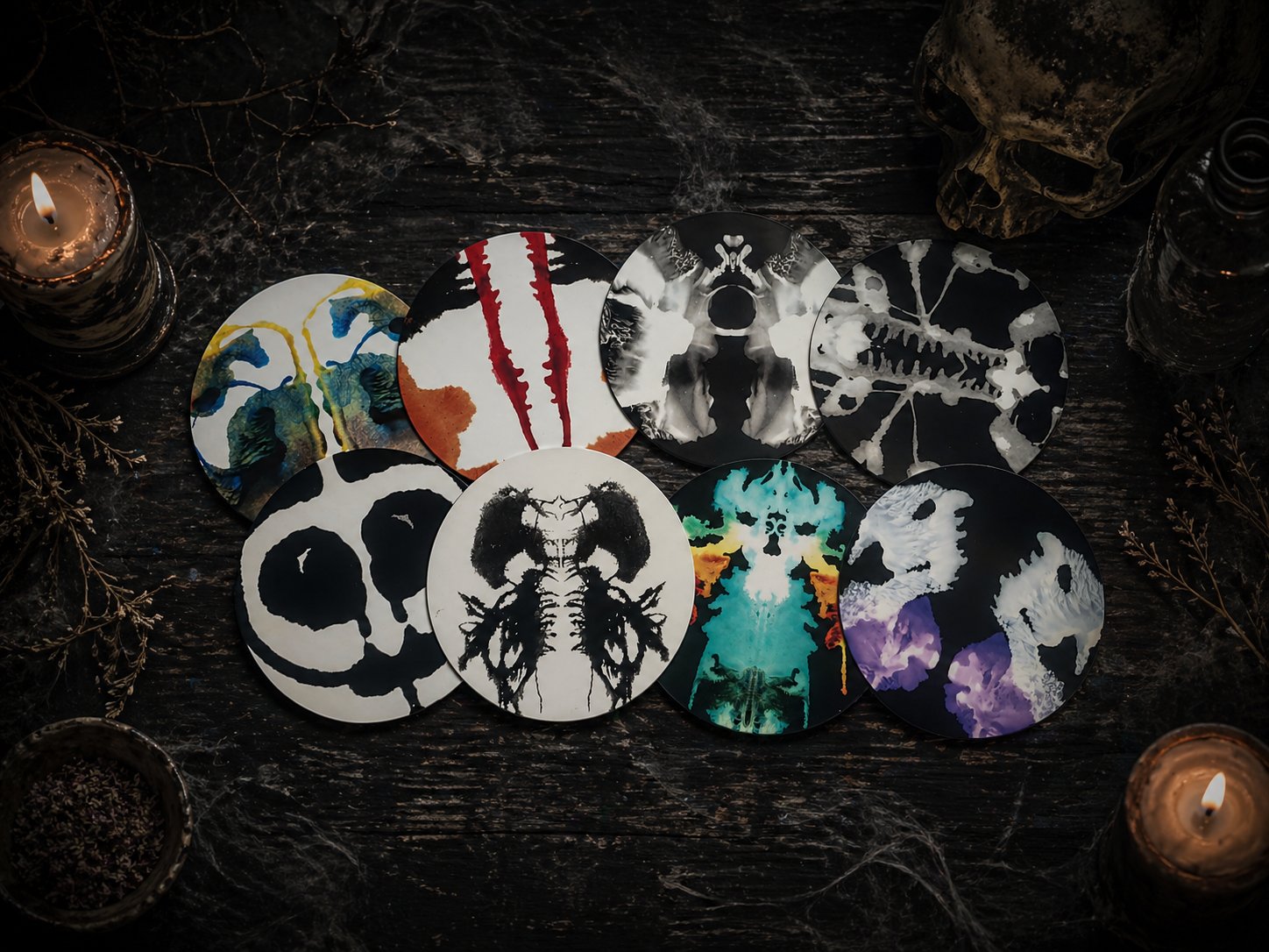 Pocket Portals | Small Surreal Scrying Mirrors | 60 Cards round product image (2)