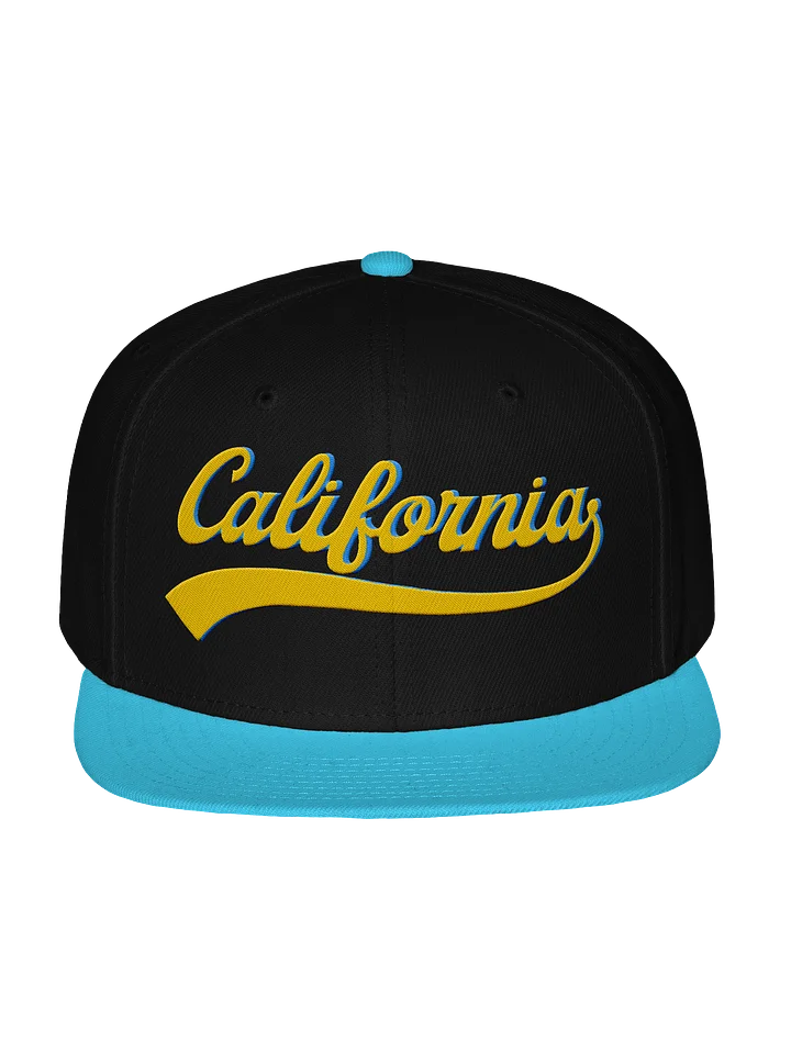 California Snapback Cap — Classic Script Edition product image (26)