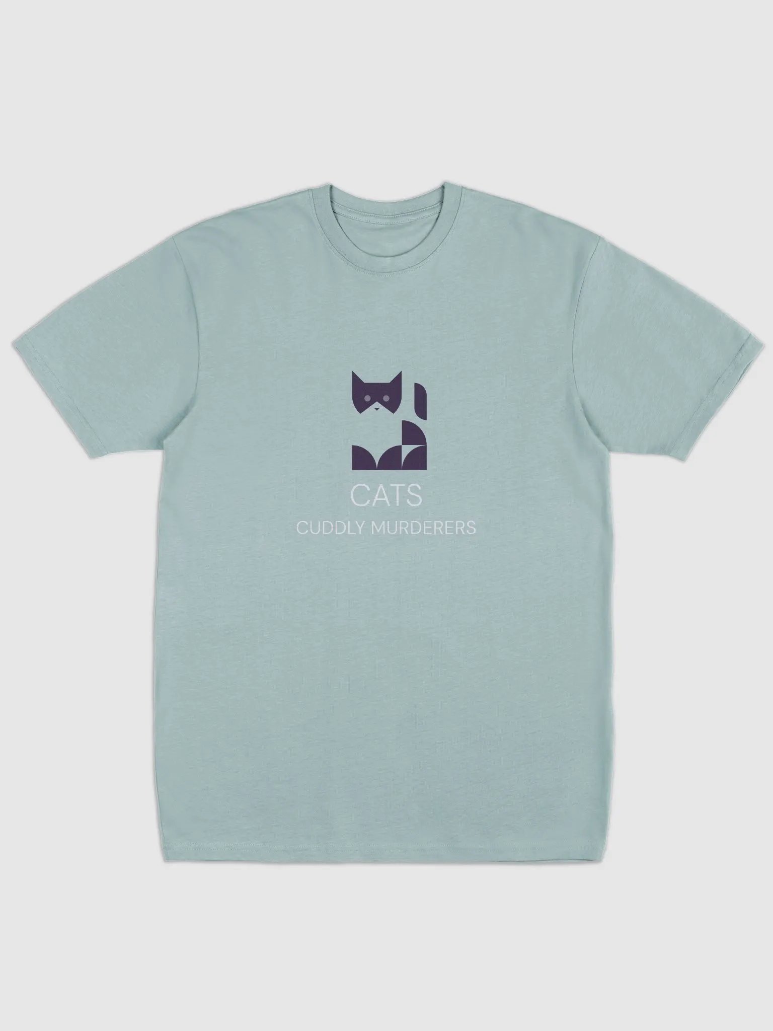 Geometric Cat Cuddly Murderers Tee product image (3)