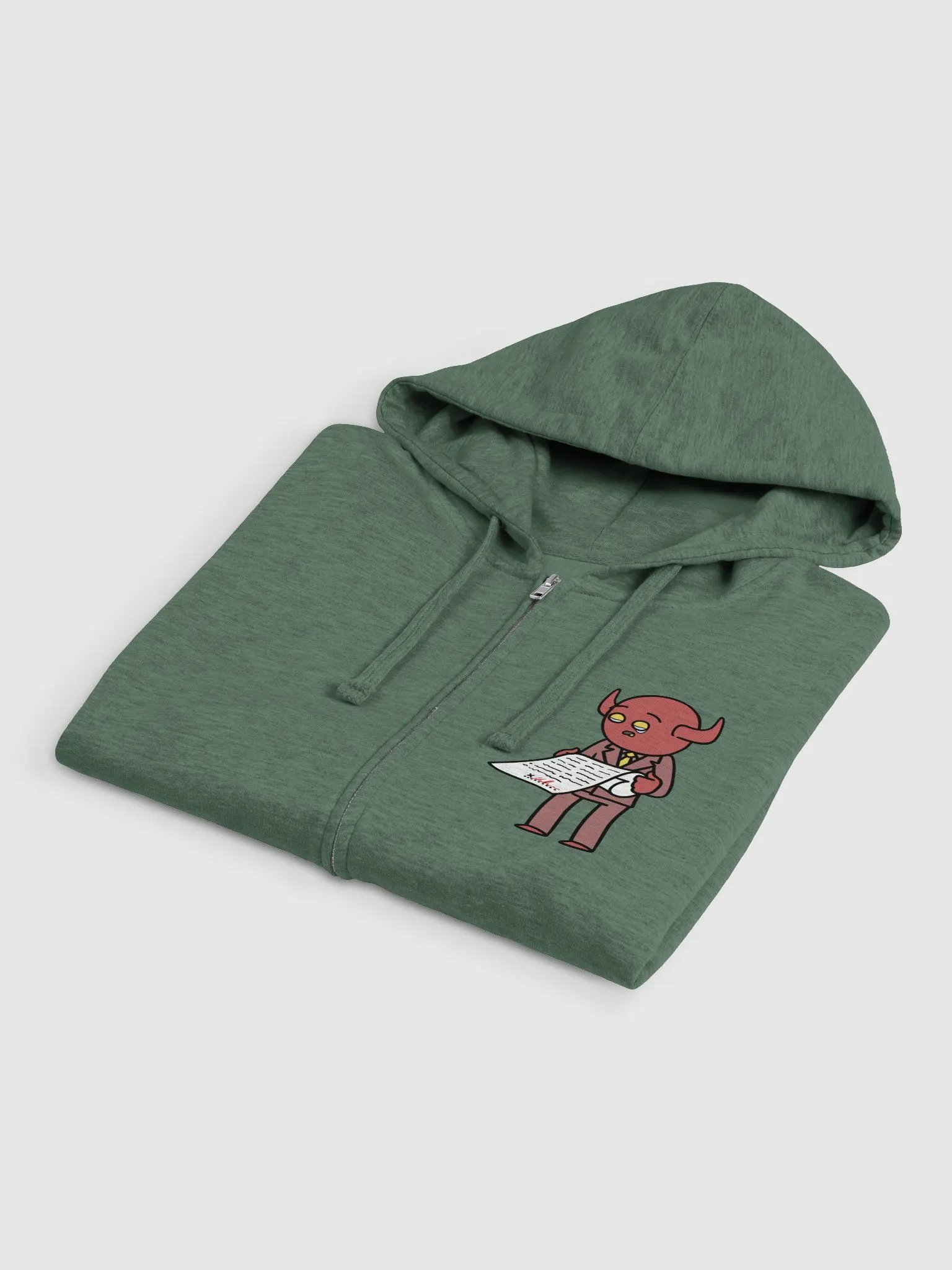 Cryin' Devil Zipper Hoodie product image (3)
