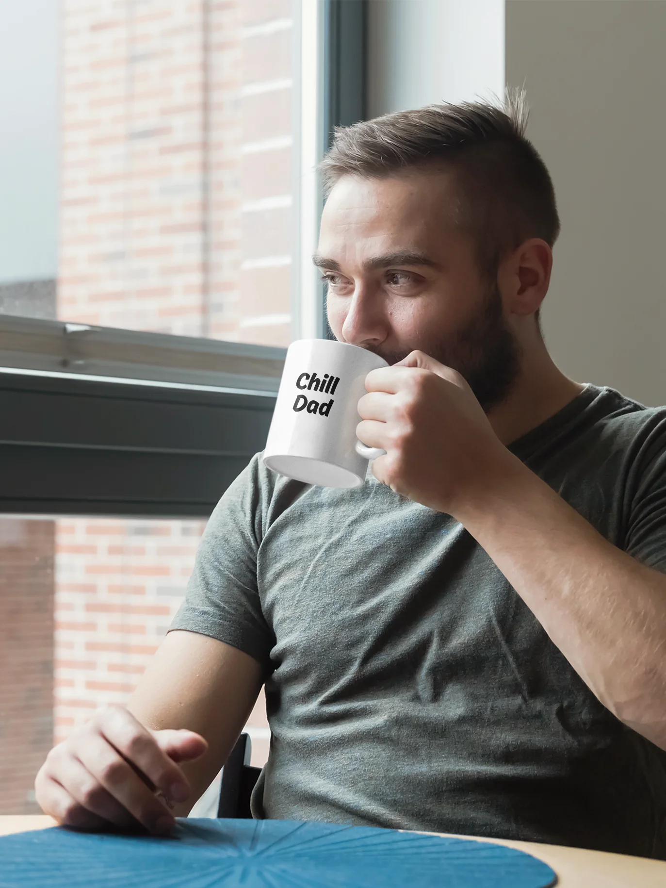 "Chill Dad" My Vibe Ceramic Mug product image (1)