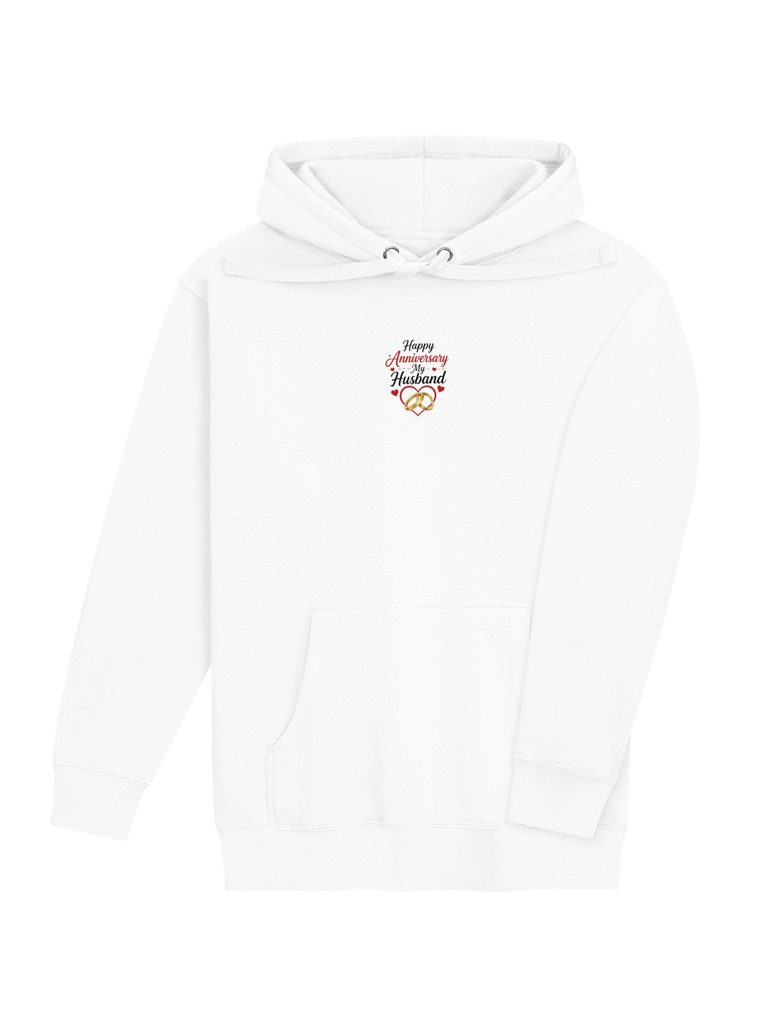 Happy Anniversary My Husband Hoodie - Wedding Rings product image (4)