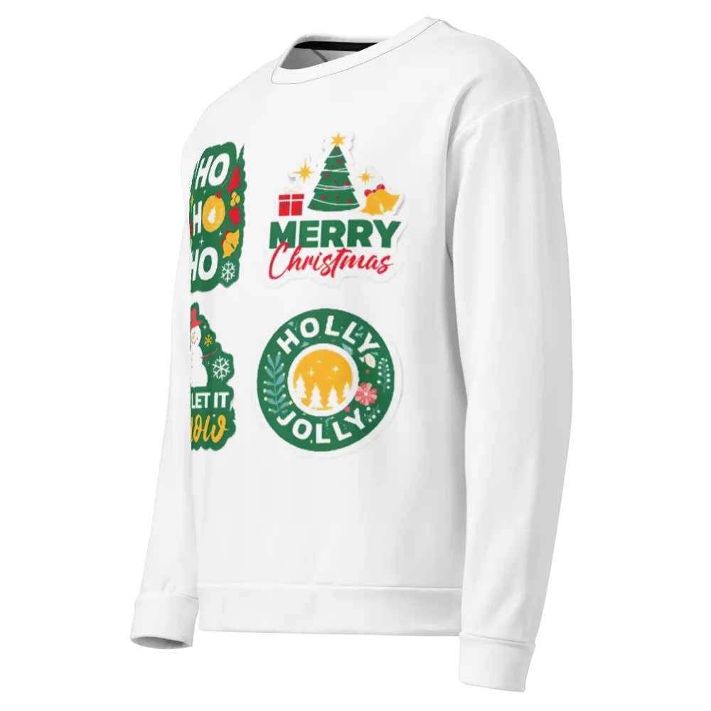 Festive All-Over Print Unisex Sweatshirt product image (3)