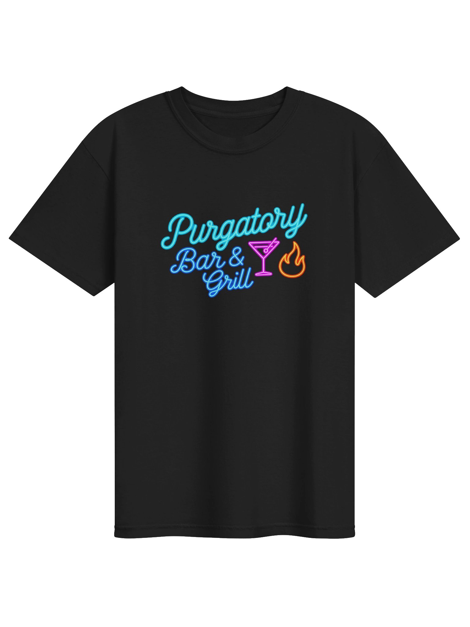 Purgatory Bar & Grill Neon Tee product image (1)