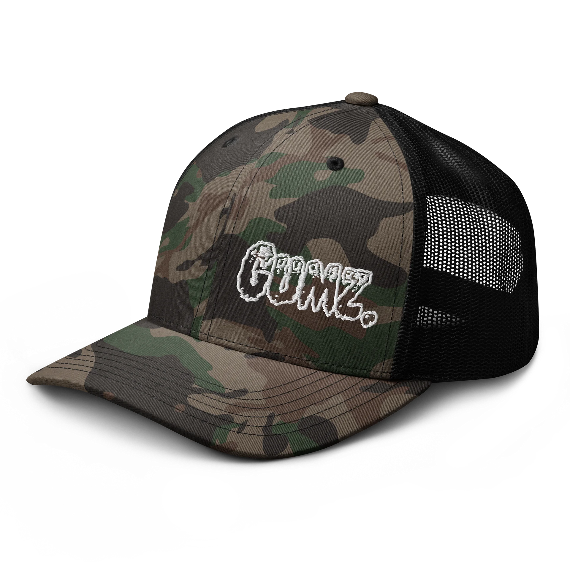 GUMZ. Camo Trucker Hat product image (4)
