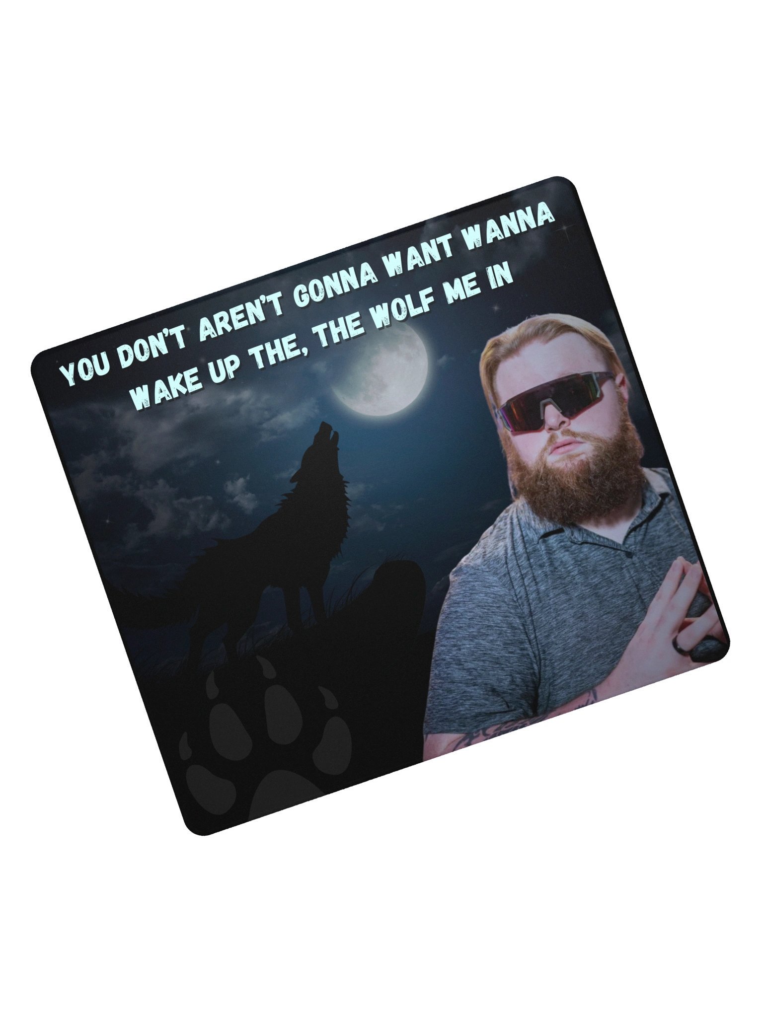 The, The Wolf In Me Mouse Pad product image (5)