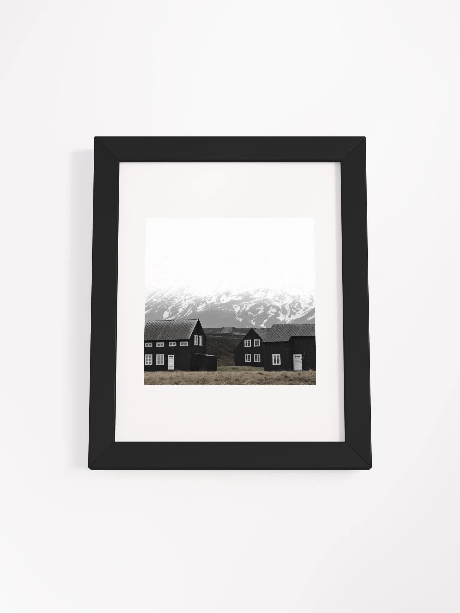 Iceland Mountain Retreat Framed Poster product image (12)